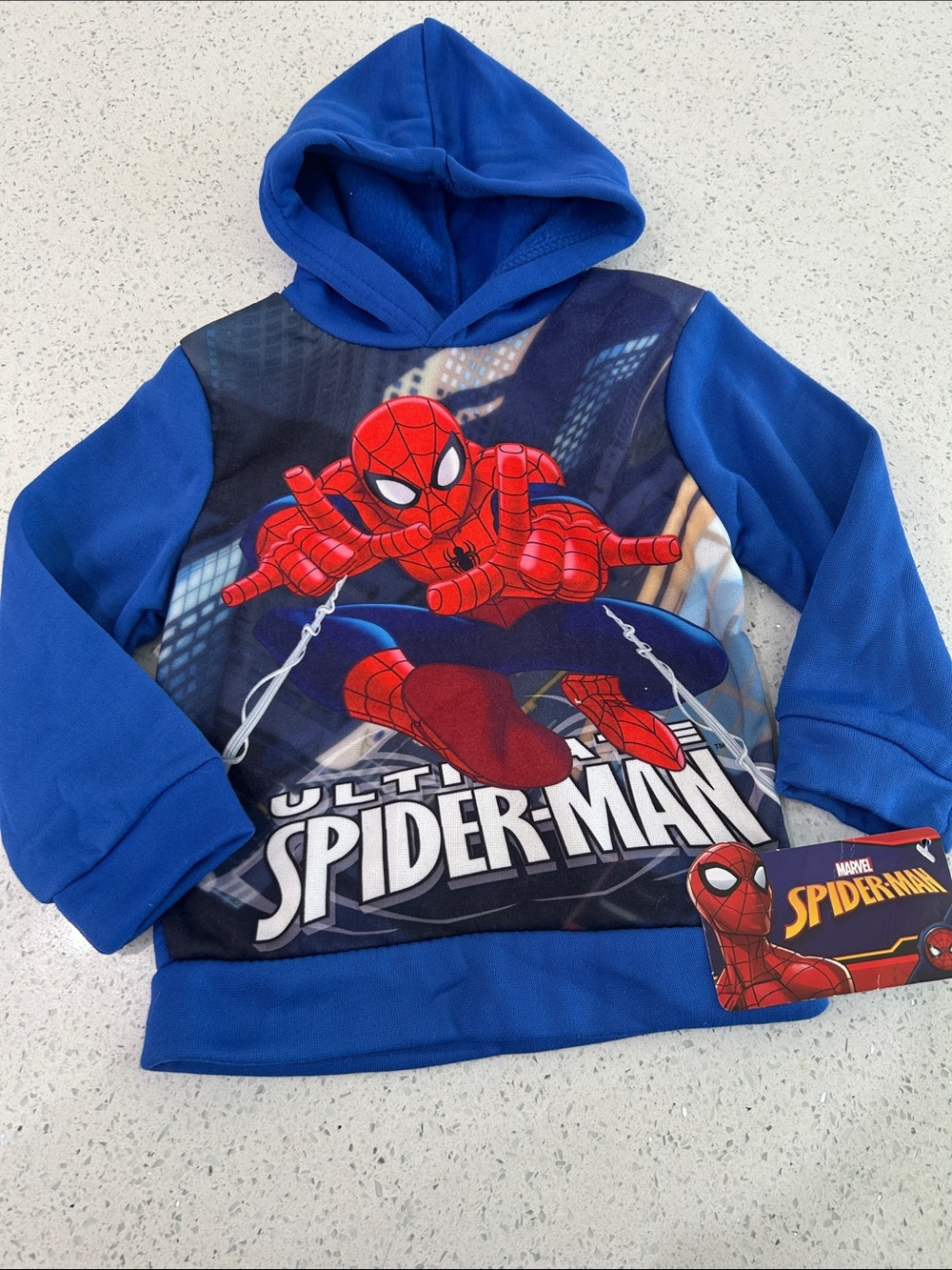 Marvel Spider-Man Pullover Kids Hoodie
